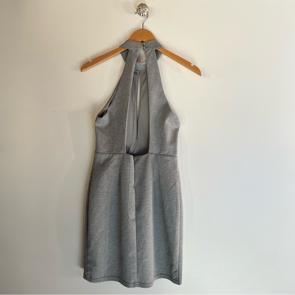 BANJUL GRAY MINI DRESS , SIZE:MEDIUM - Picture 12 of 13